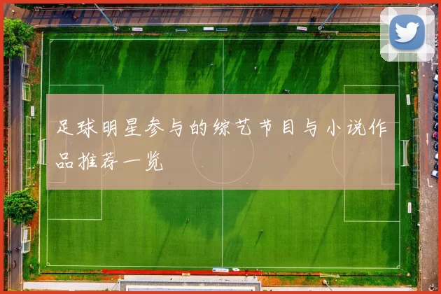 足球明星参与的综艺节目与小说作品推荐一览